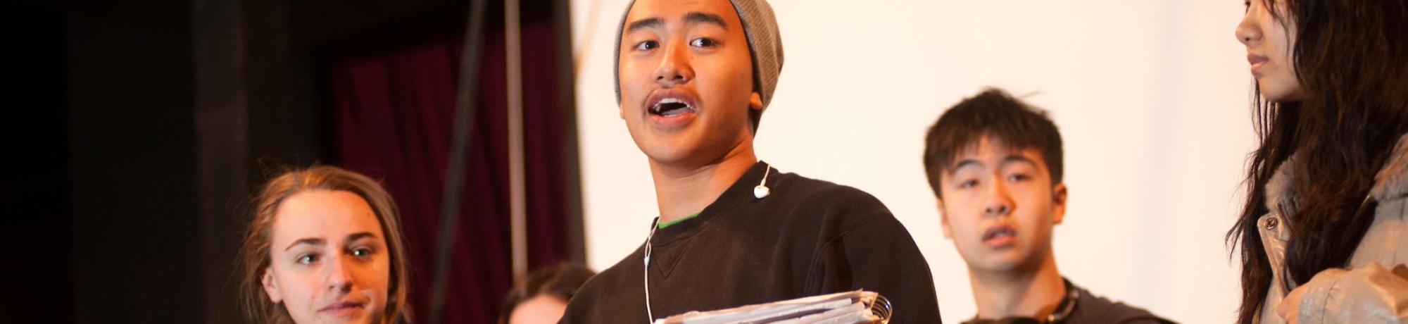 UC Davis drama students