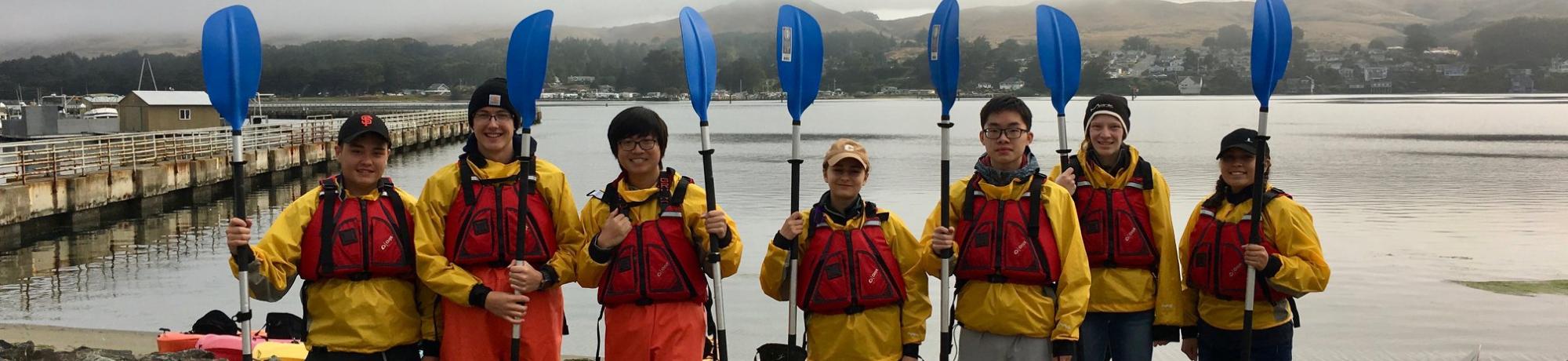 Coastal and Marine Science students group photo